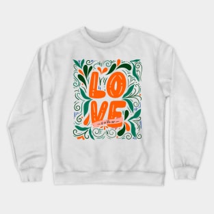 Love is In The Air Crewneck Sweatshirt